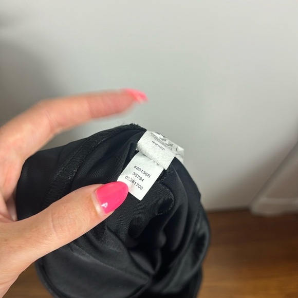 SPANX Faux Leather Moto Leggings Black Size M - Picture 9 of 13